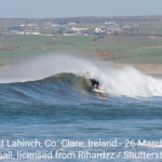 Surfer at Lahinch, Co. Clare
